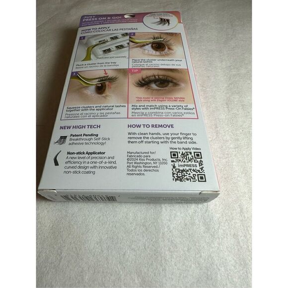 KISS imPRESS Press-On Falsies, Volume, Refined Refined Volume - Picture 2 of 4